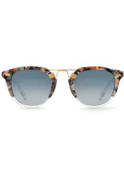 KREWE Beau | Capri To Crystal 24K Mirrored-Sunglasses