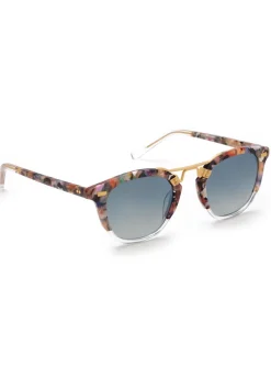 KREWE Beau | Capri To Crystal 24K Mirrored-Sunglasses
