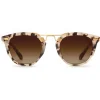 KREWE Beau | Matte Oyster 24K Polarized