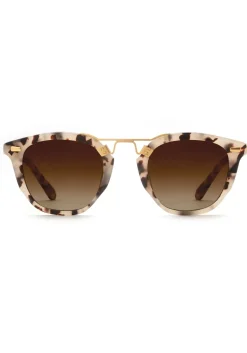 KREWE Beau | Matte Oyster 24K Polarized