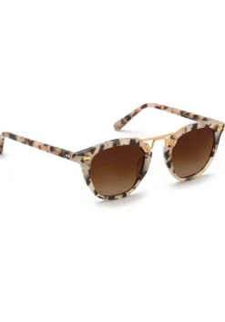 KREWE Beau | Matte Oyster 24K Polarized