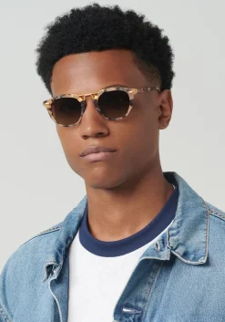 KREWE Beau | Matte Oyster 24K Polarized