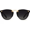 KREWE Beau Nylon | Black + Shadow 24K Polarized