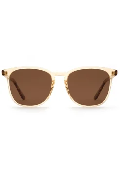 KREWE Blake | Champagne + Rue Tortoise Polarized