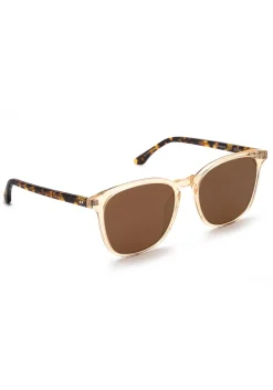 KREWE Blake | Champagne + Rue Tortoise Polarized
