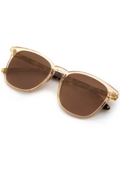 KREWE Blake | Champagne + Rue Tortoise Polarized