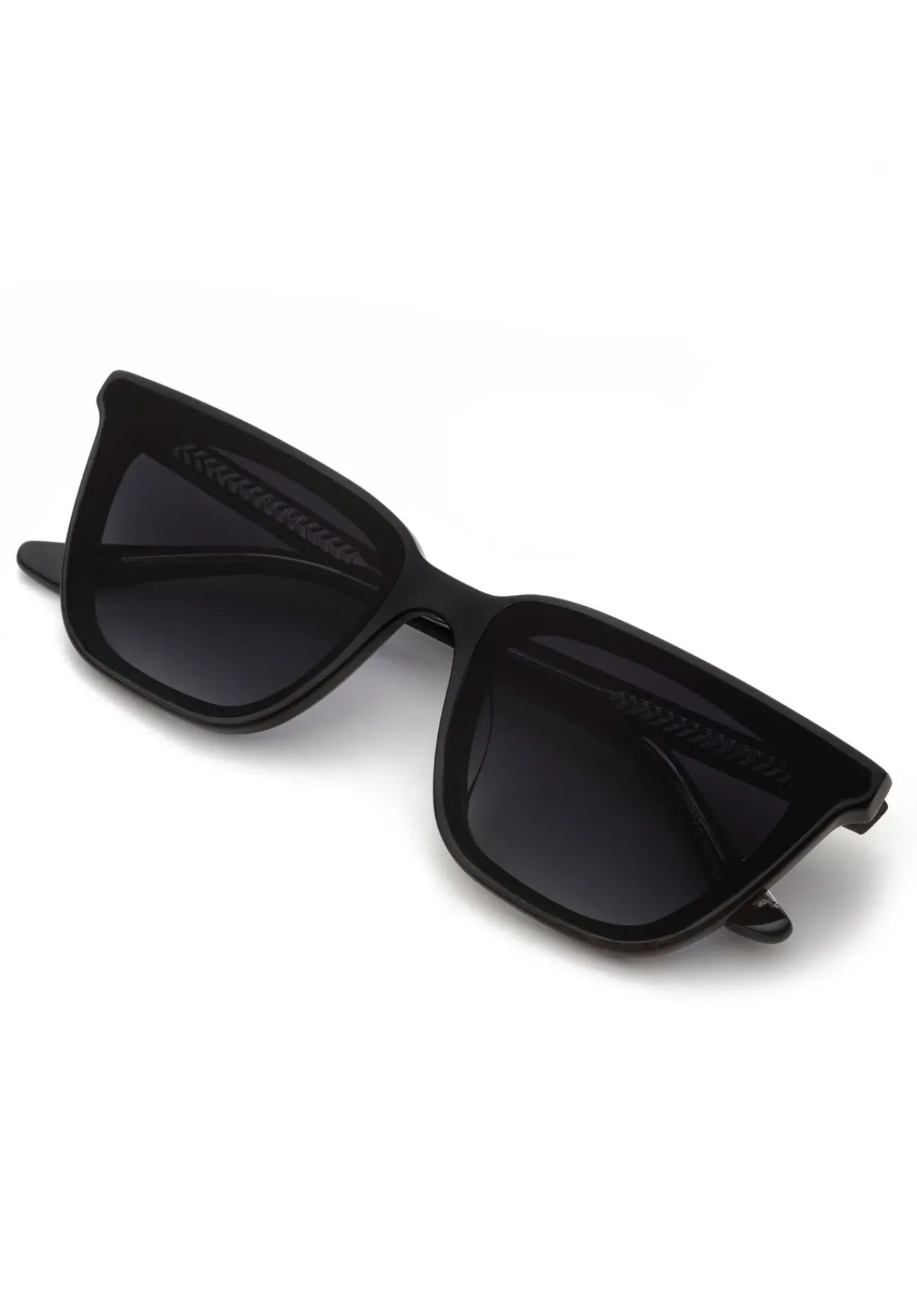 KREWE Bowery Nylon | Black + Black And Crystal