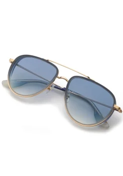 KREWE Coleman | 18K + Matte Indigo Fade + Gravity + Custom Vanity Tint