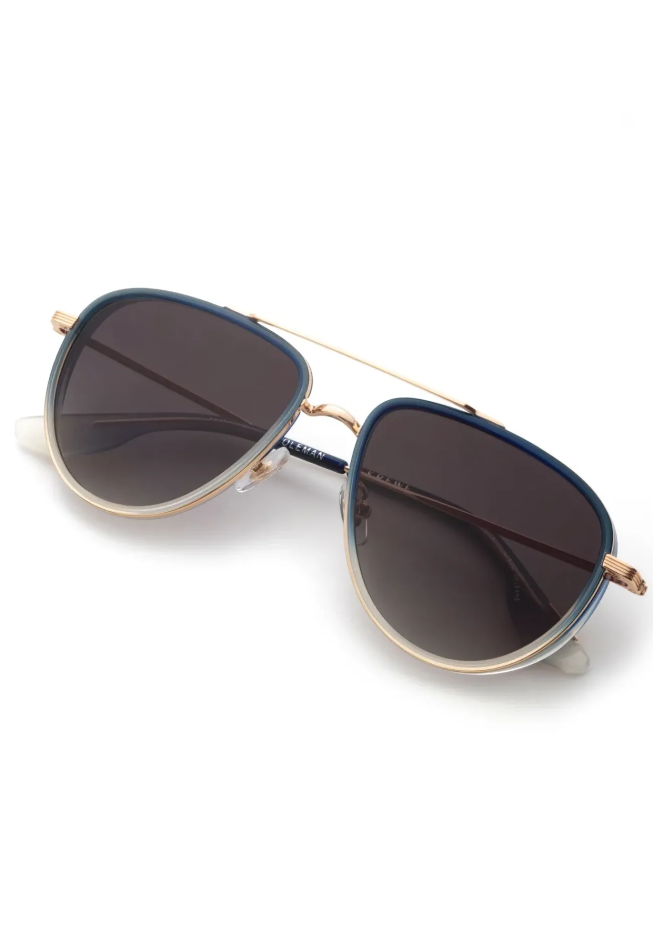KREWE Coleman | 18K + Matte Indigo Fade + Gravity