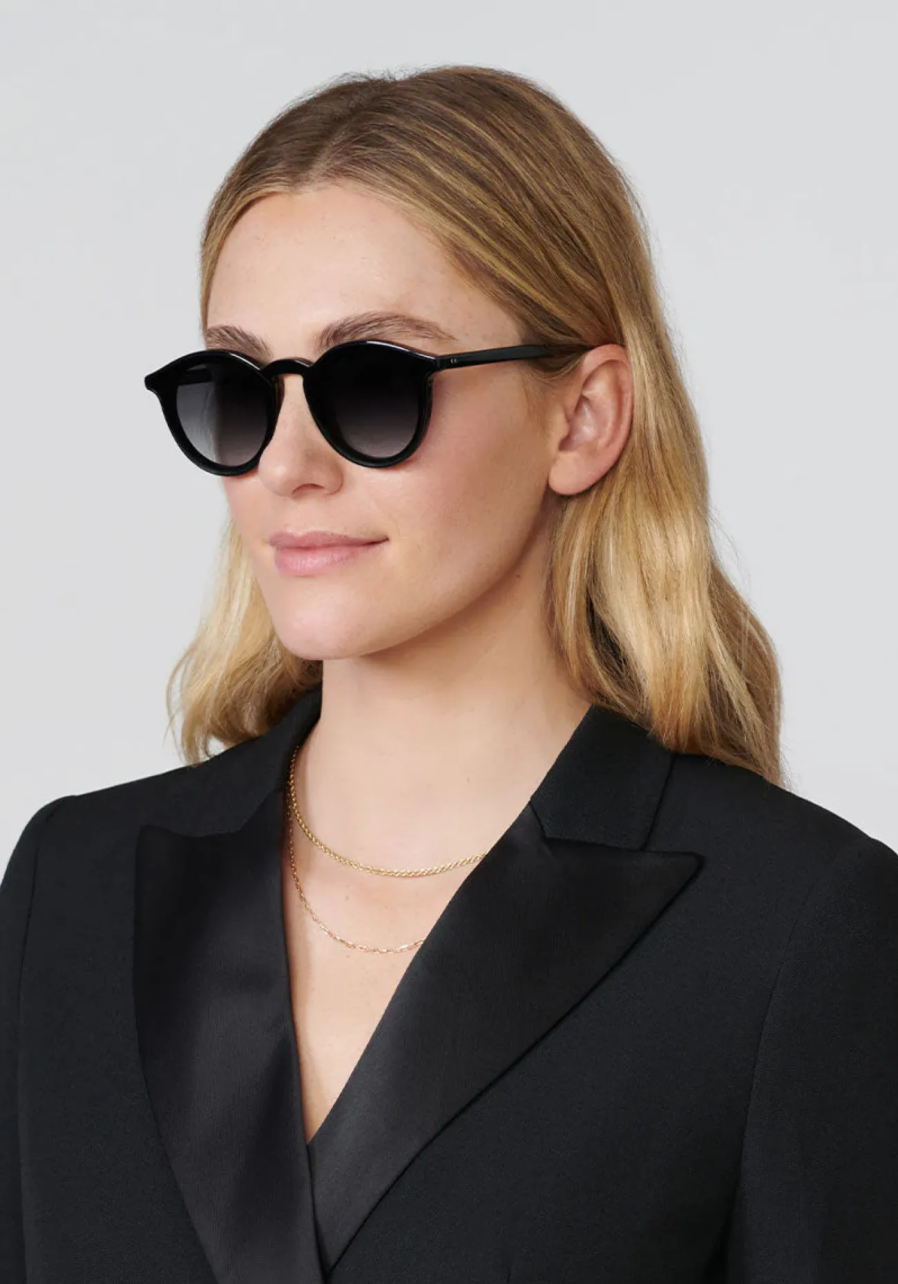KREWE Collins Nylon | Black + Black And Crystal