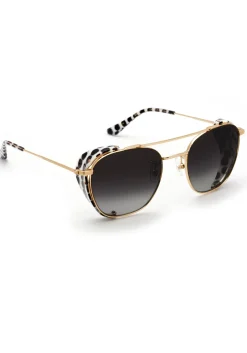 KREWE Earhart Blinker | Matte Black + 24K Domino