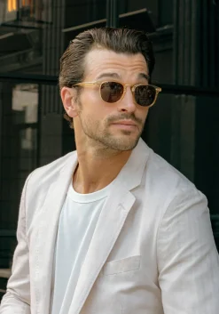 KREWE Franklin | Champagne Polarized 24K