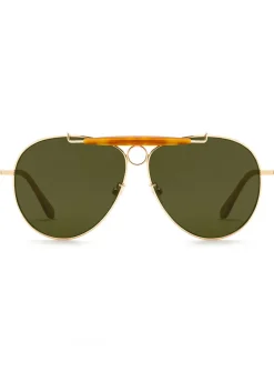 KREWE Merrymen | 18K + Matte Amaro Polarized