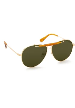 KREWE Merrymen | 18K + Matte Amaro Polarized