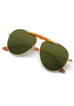 KREWE Merrymen | 18K + Matte Amaro Polarized