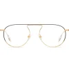 KREWE Rampart Optical | 18K + Matte Black Fade + Crystal