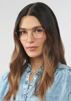 KREWE Rampart Optical | 18K + Matte Black Fade + Crystal