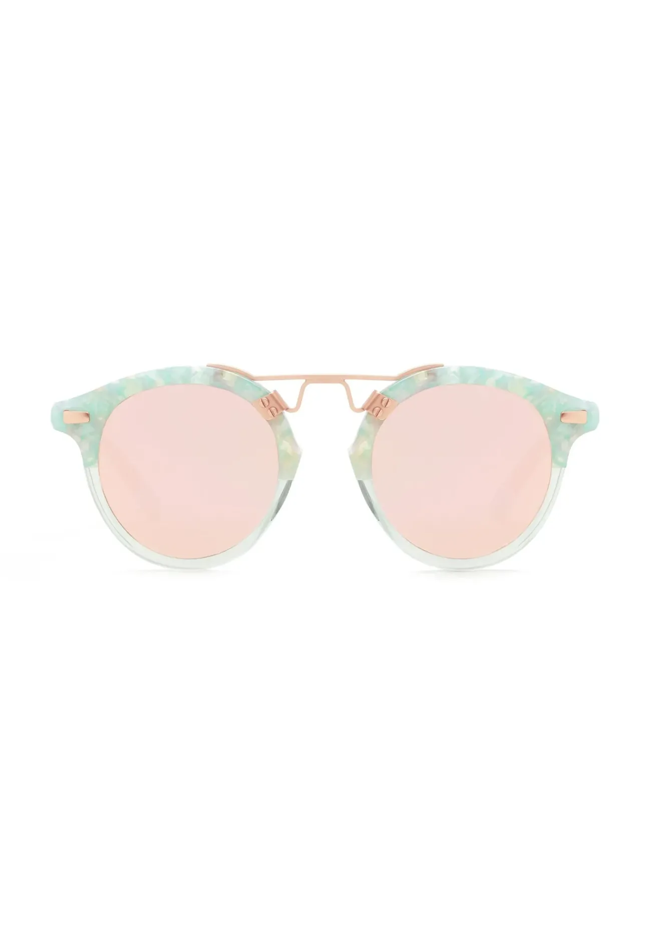 KREWE St. Louis Kids | Seaglass To Marine Rose Gold Mirrored