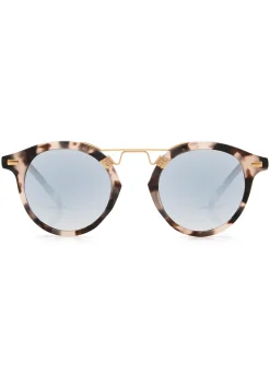 KREWE St. Louis Mirrored | Matte Sunday Tortoise 24K