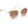 KREWE Tchoup Blinker | 24K + Matte Oyster Mirrored