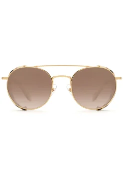 KREWE Tchoup Blinker | 24K + Matte Oyster Mirrored