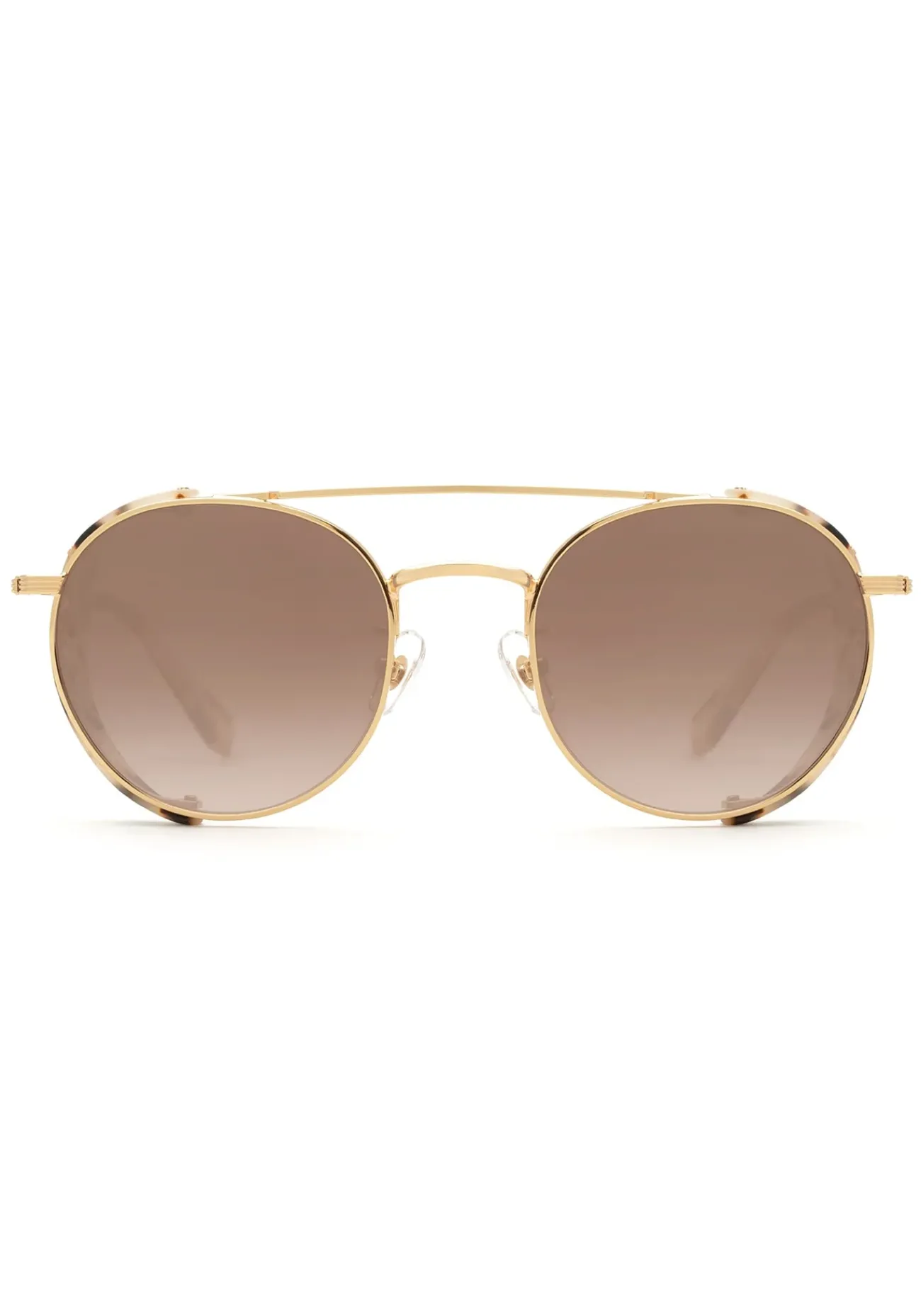 KREWE Tchoup Blinker | 24K + Matte Oyster Mirrored