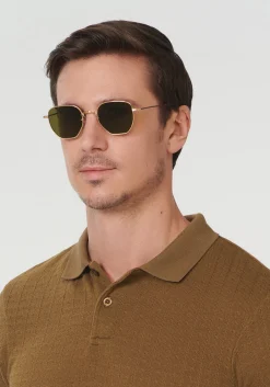 KREWE Troy | 18K + Tobacco Polarized
